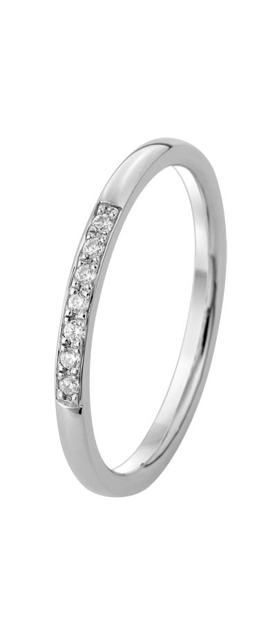 530124-Y514-001 | Memoirering Hannover 530124 600 Platin, Brillant 0,070 ct H-SI∅ Stein 1,4 mm 100% Made in Germany   766.- EUR   